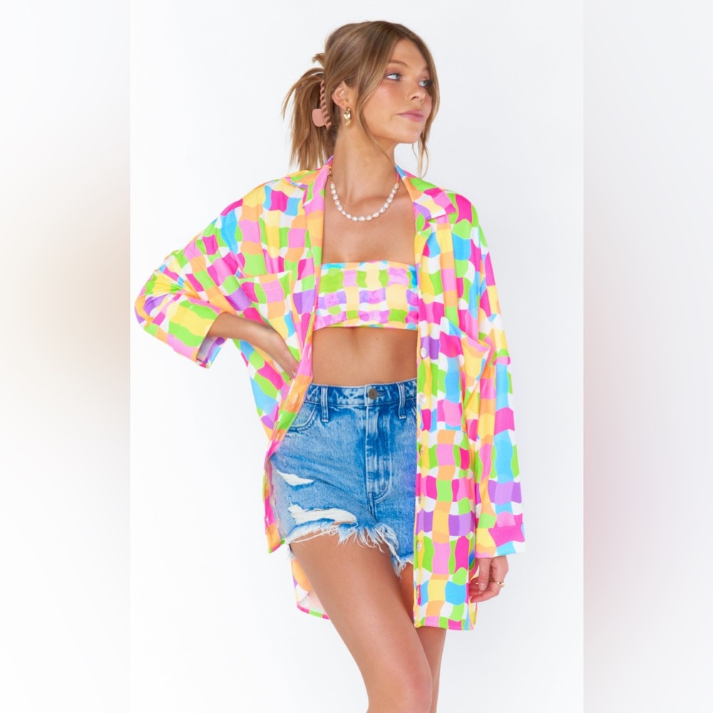 Colorful Women's Swim Cover-Up